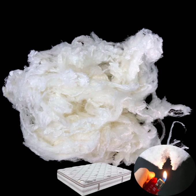 Pe Polyester PE PET Low Melt Polyester Staple Fiber Stuffing Material 4Dx51MM