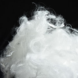 Down Like Siliconized PSF Polyester Staple Fiber 0.9D×32mm White Color