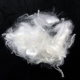 Black / White Color Non Siliconized Low Melt Fibre For Hard Cotton