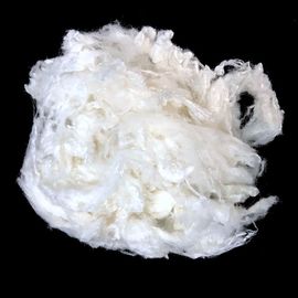 Bright White Fire Retardant Fiber 4D×64mm With High Breathability