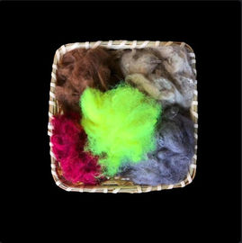 Fluffy And Smooth Pillow Filling Material Recycled Polyester Staple Fiber 15D*64mm