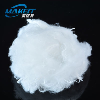 Filling Material 100% Polyester Siliconized Microfiber For High End Padding
