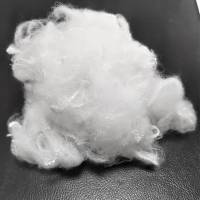 100% PET Chips Non Siliconized Low Melt Fibre Raw White Black For Hard Cotton