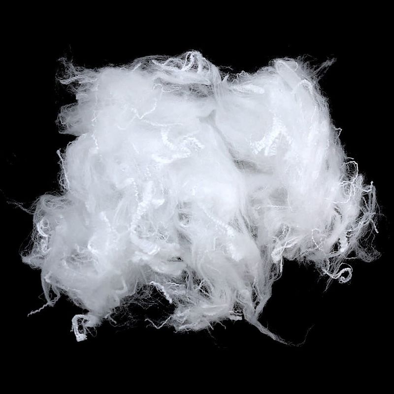 Non Siliconized Poly Staple Fiber 1.4D×38mm With Low Dry - Heat Shrinkage