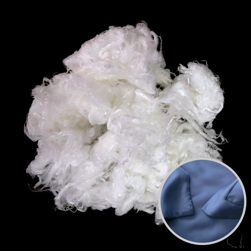 Lyocell Fibers Eco-Friendly Biodegradable Rayon Staple Fiber For Baby Products